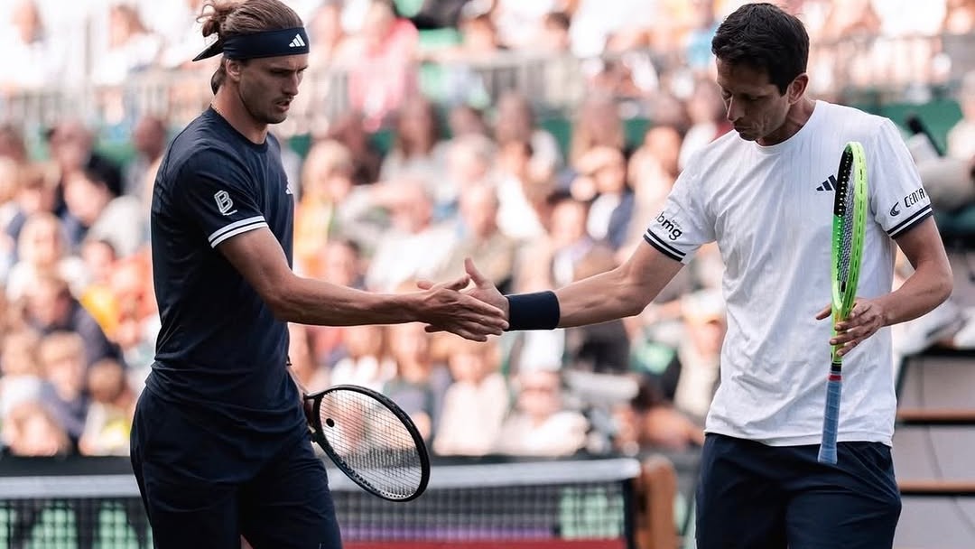 Melo/Zverev e Ingrid/Haverlag são eliminados na grama alemã