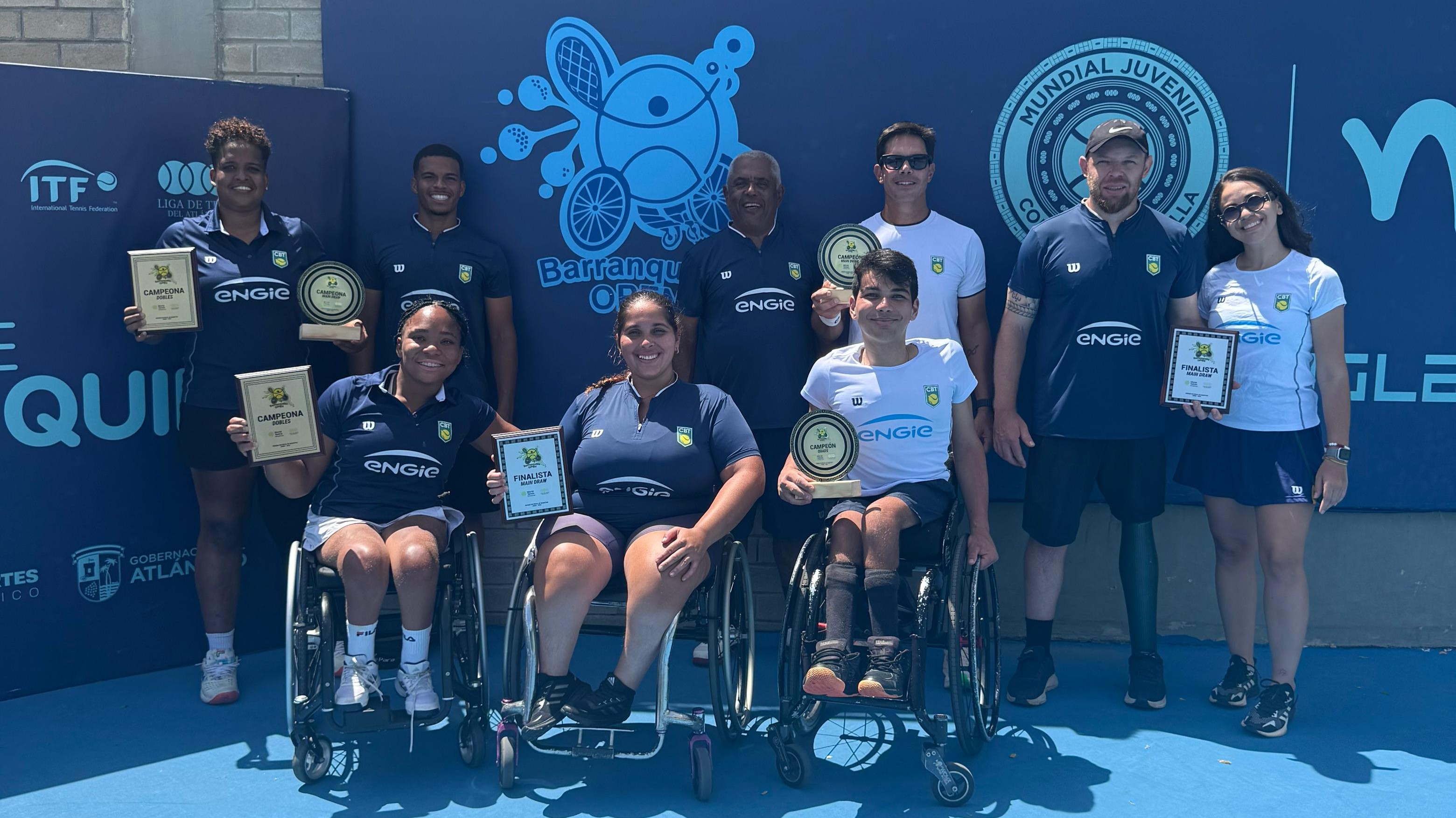 Meirycoll, Gustavo, Takaki e Vitória são campeões em Barranquilla. Jade e Diego são vice