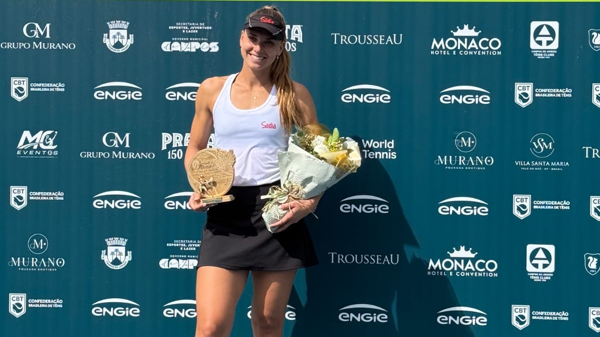 Luiza Fullana vence chinesa na final e conquista, em Campos do Jordão, o seu 7° título de simples na carreira