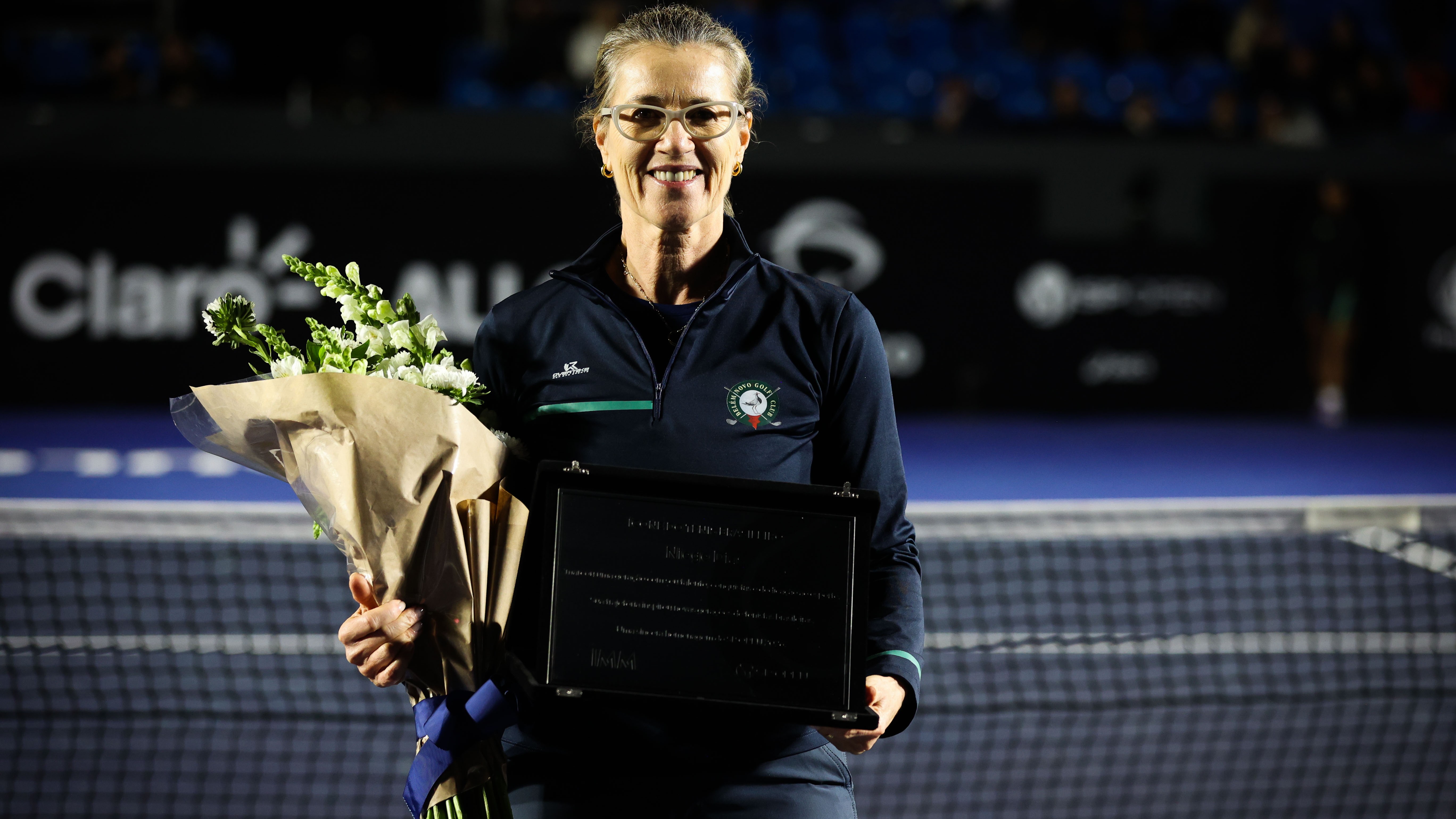 Ex-31 do mundo, Niege Dias é homenageada no SP Open