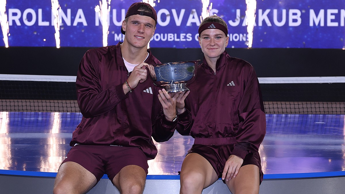 Karolina Muchova e Jakub Mensik conquistam o título de duplas mistas no US Open