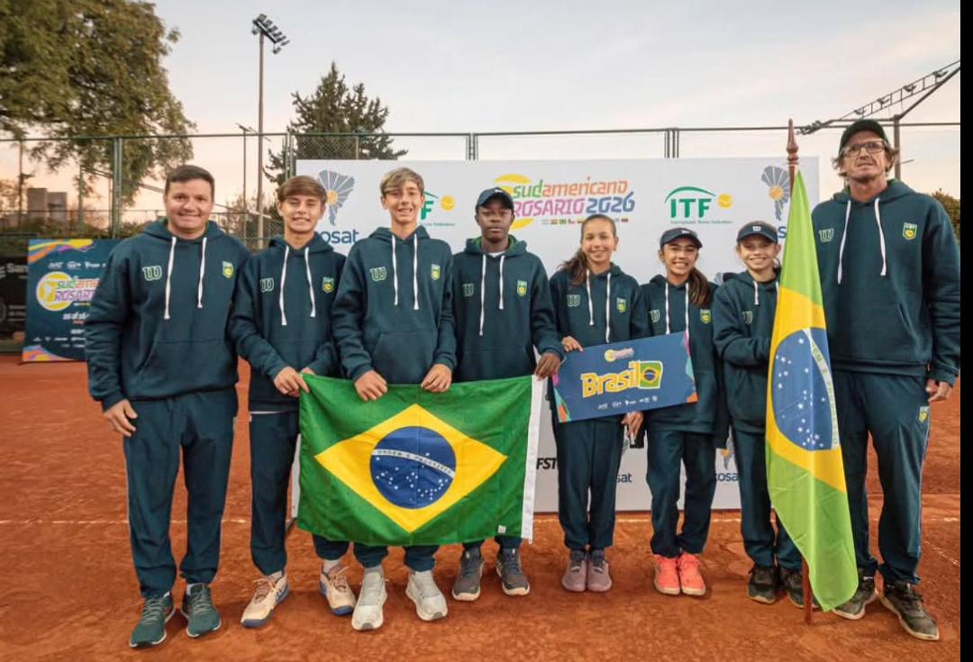Brasil garante vaga no Mundial e vai à final do Sul-Americano 14 anos no feminino e masculino