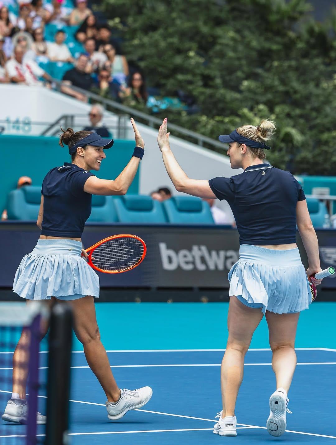 Stefani e Dabrowski retornam ao circuito em Roma e são as cabeças de chave 4