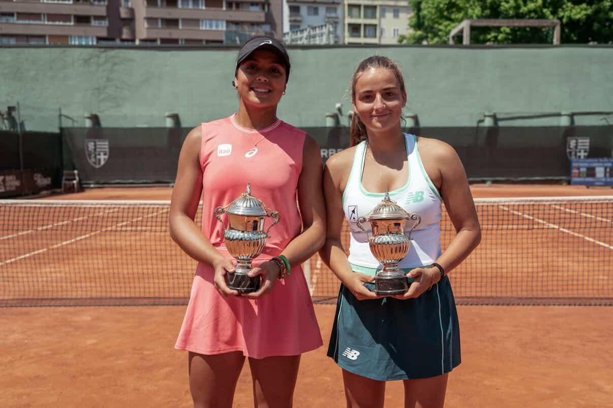Nauhany Silva é campeã de duplas no ITF J500 de Milão