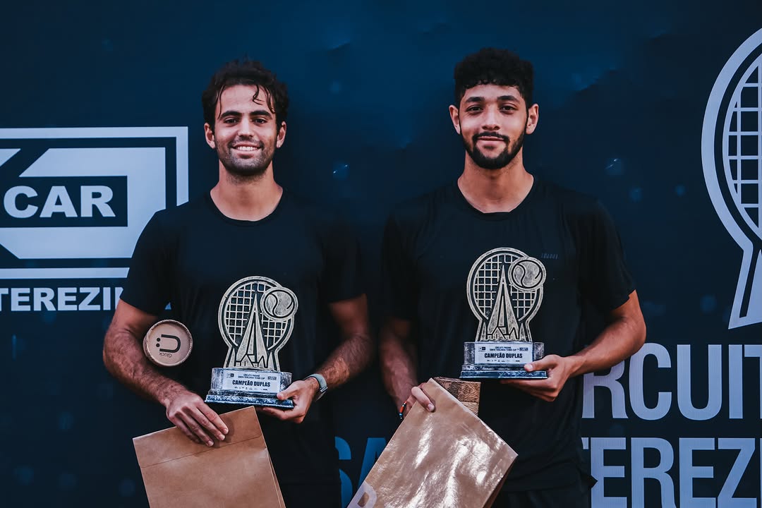 João Loureiro e Ryan Santos conquistam o título de duplas em Maringá