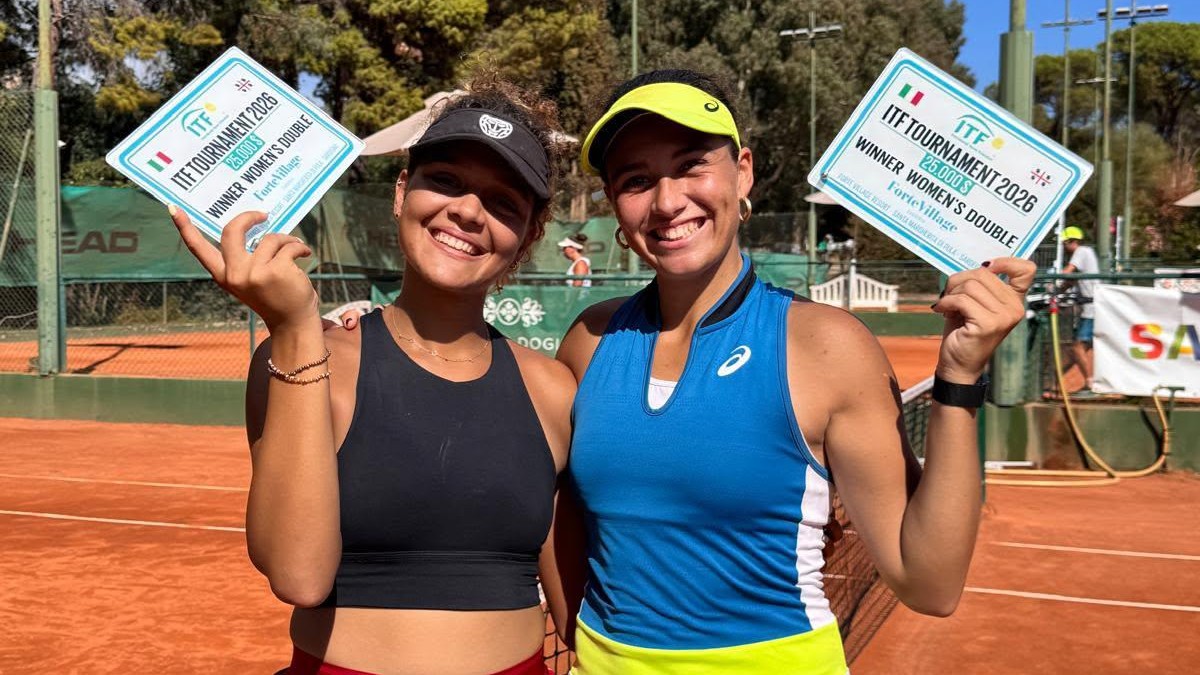 CAROLINA BOHRER CONQUISTA MAIOR TÍTULO DA CARREIRA NAS DUPLAS EM SANTA MARGHERITA DI PULA