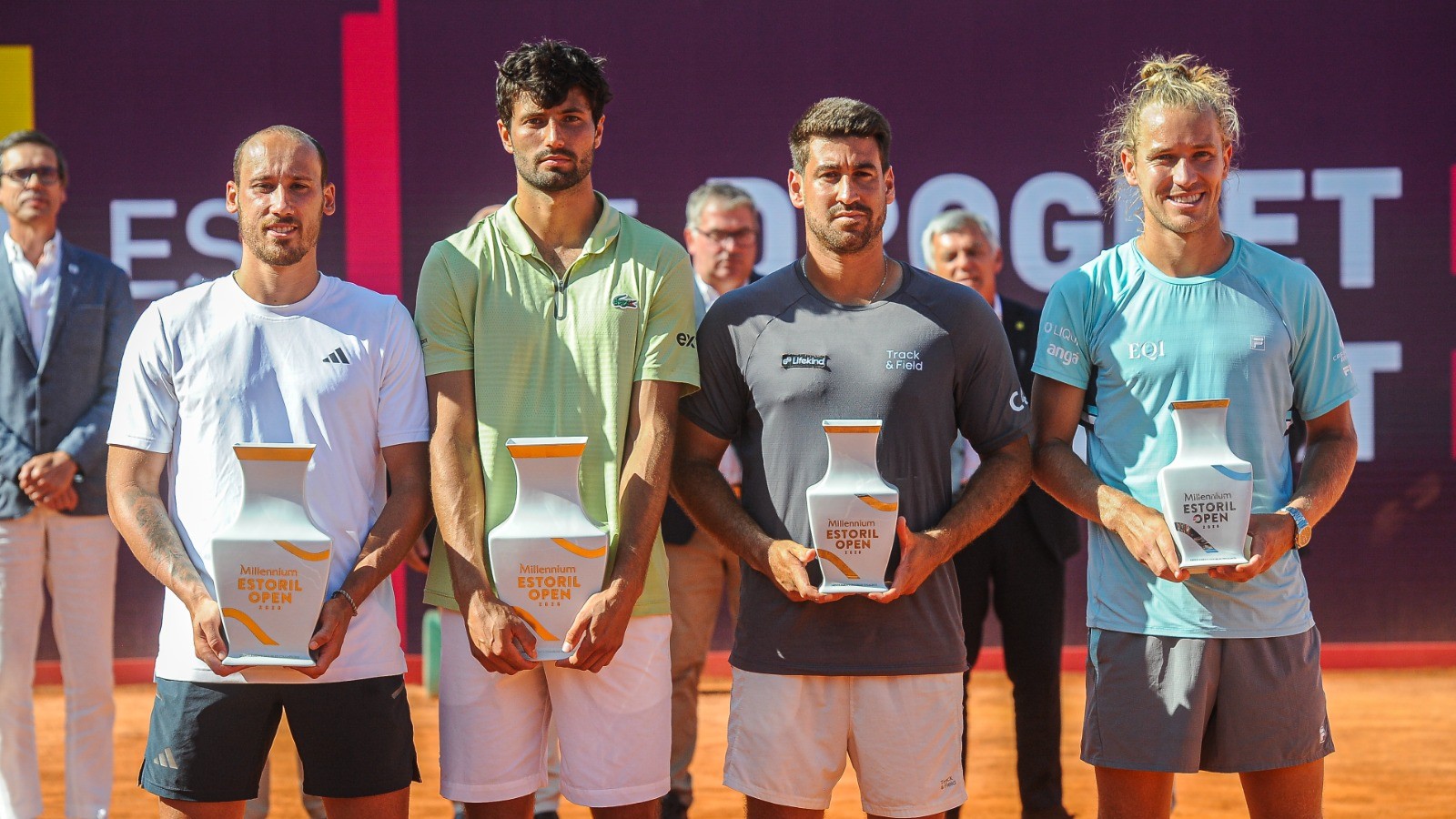 MATOS E ORLANDO LUTAM ATÉ O FIM, SALVAM TRÊS MATCH POINTS, MAS FICAM COM O VICE EM ESTORIL