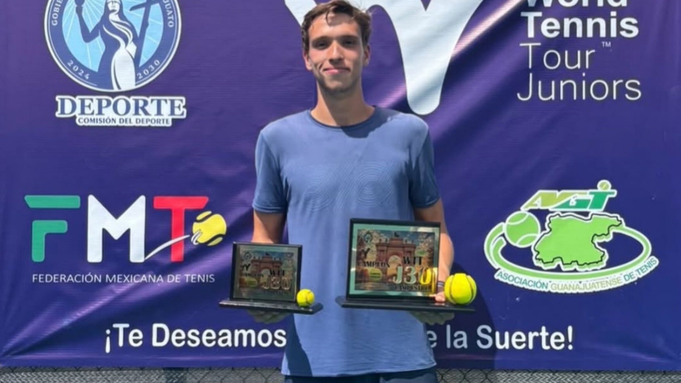 BRANDÃO E FERRAZ CONQUISTAM DOIS TÍTULOS NA SEMANA NO TÊNIS JUVENIL